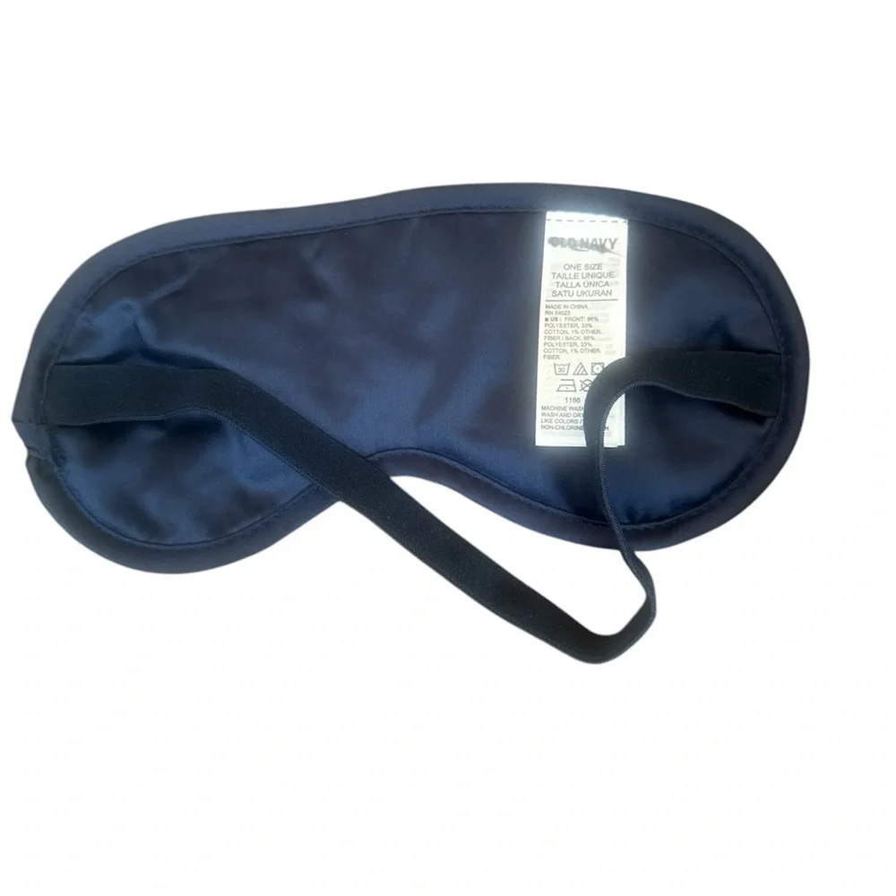 Old Navy NWOT sleep mask one size plaid pattern flannel green‎ blue